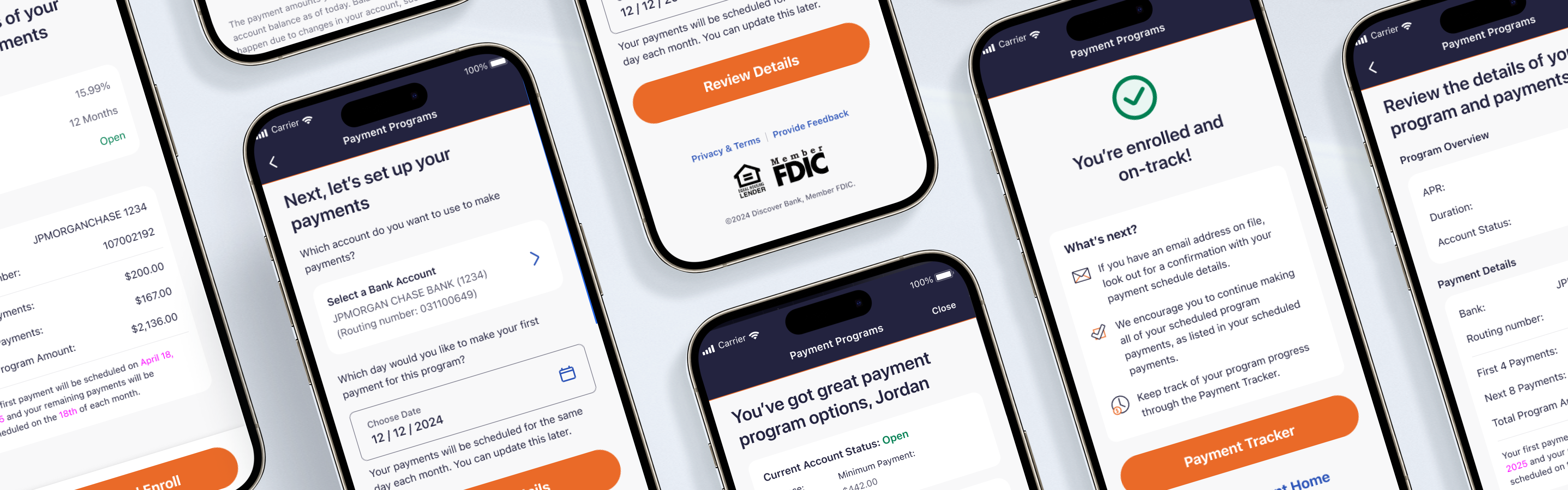 Discover Financial Payment Programs